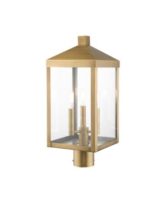 Nyack 3 Light Outdoor Post Top Lantern