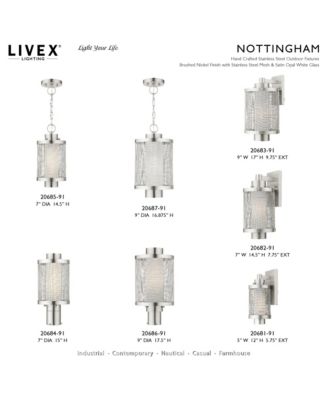 Nottingham 1 Light Wall Lantern