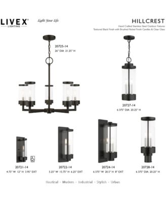 Hillcrest 2 Light Outdoor Wall Lantern