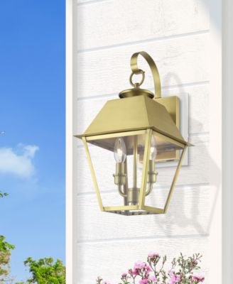 Wentworth 2 Light Outdoor Medium Wall Lantern
