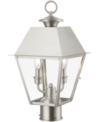 Wentworth 2 Light Outdoor Medium Post Top Lantern