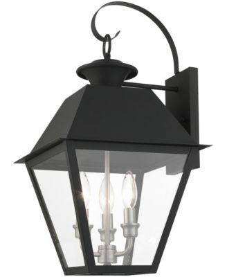 Wentworth 3 Light Outdoor Wall Lantern
