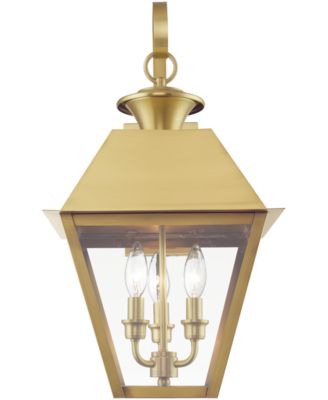 Wentworth 3 Light Outdoor Large Wall Lantern