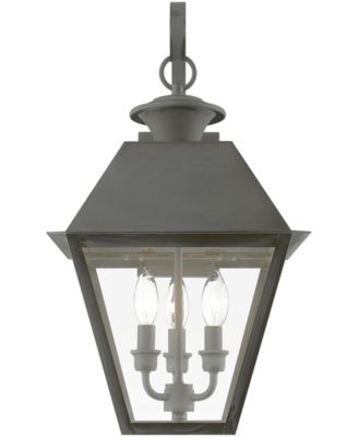 Wentworth 3 Light Outdoor Large Wall Lantern