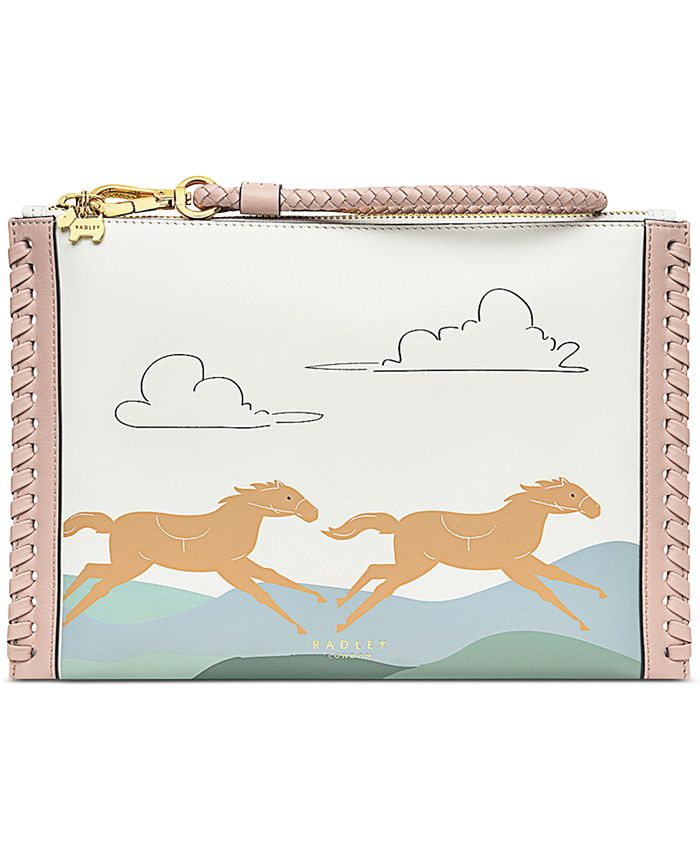 Radley London Kentucky Derby 23 Small Leather Clutch Macy's