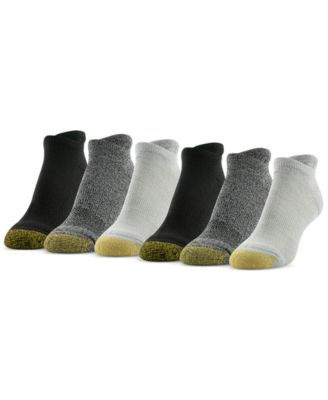 Gold Toe Women's Vacay Cushion Tab Socks - 6-Pack, Moisture Wicking With Arch Support