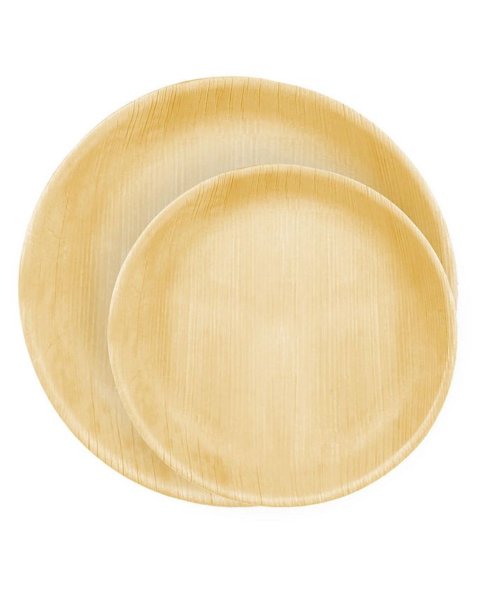 Smarty Had A Party Round Palm Leaf Eco Friendly Disposable Dinnerware
