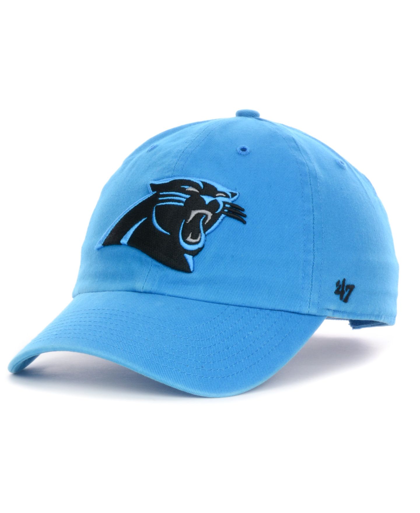Мужская кепка '47 Brand Carolina Panthers Clean Up — фото 1