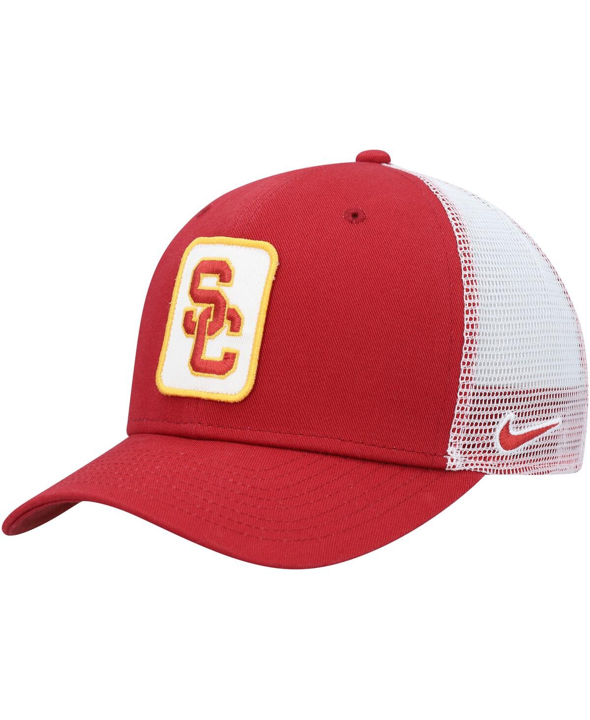 Nike Men's  Cardinal, White Usc Trojans Classic99 Trucker Snapback Hat In Cardinal,white