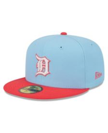 New Era Light Blue/Red Detroit Tigers Spring Color Two-Tone 59FIFTY Fitted Hat