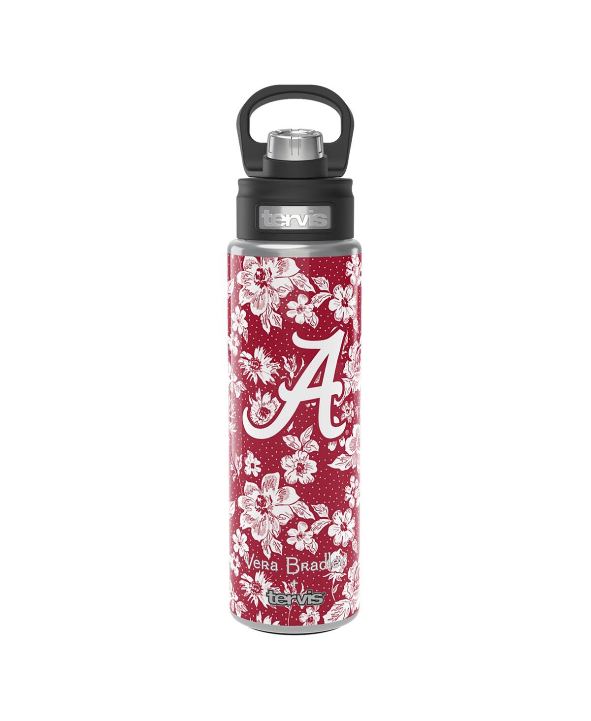 Shop Vera Bradley X Tervis Alabama Crimson Tide 24 oz Wide Mouth Bottle With Deluxe Lid In Maroon