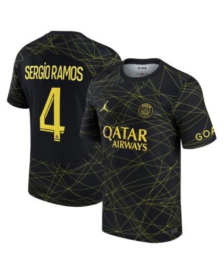 Flocage Officiel PSG – Sergio Ramos 2022/2023 – Away (Noir) – Footpress®
