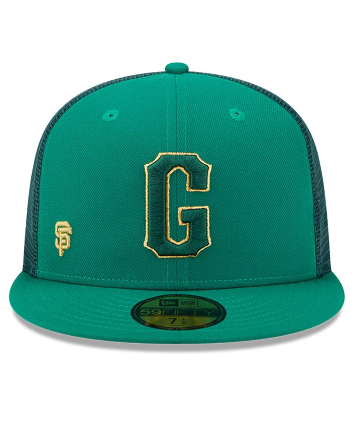 Shop New Era Men's  Kelly Green San Francisco Giants 2023 St. Patrick's Day 59fifty Fitted Hat