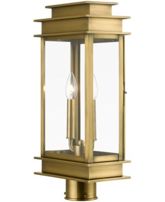 Princeton 2 Light Outdoor Large Post Top Lantern