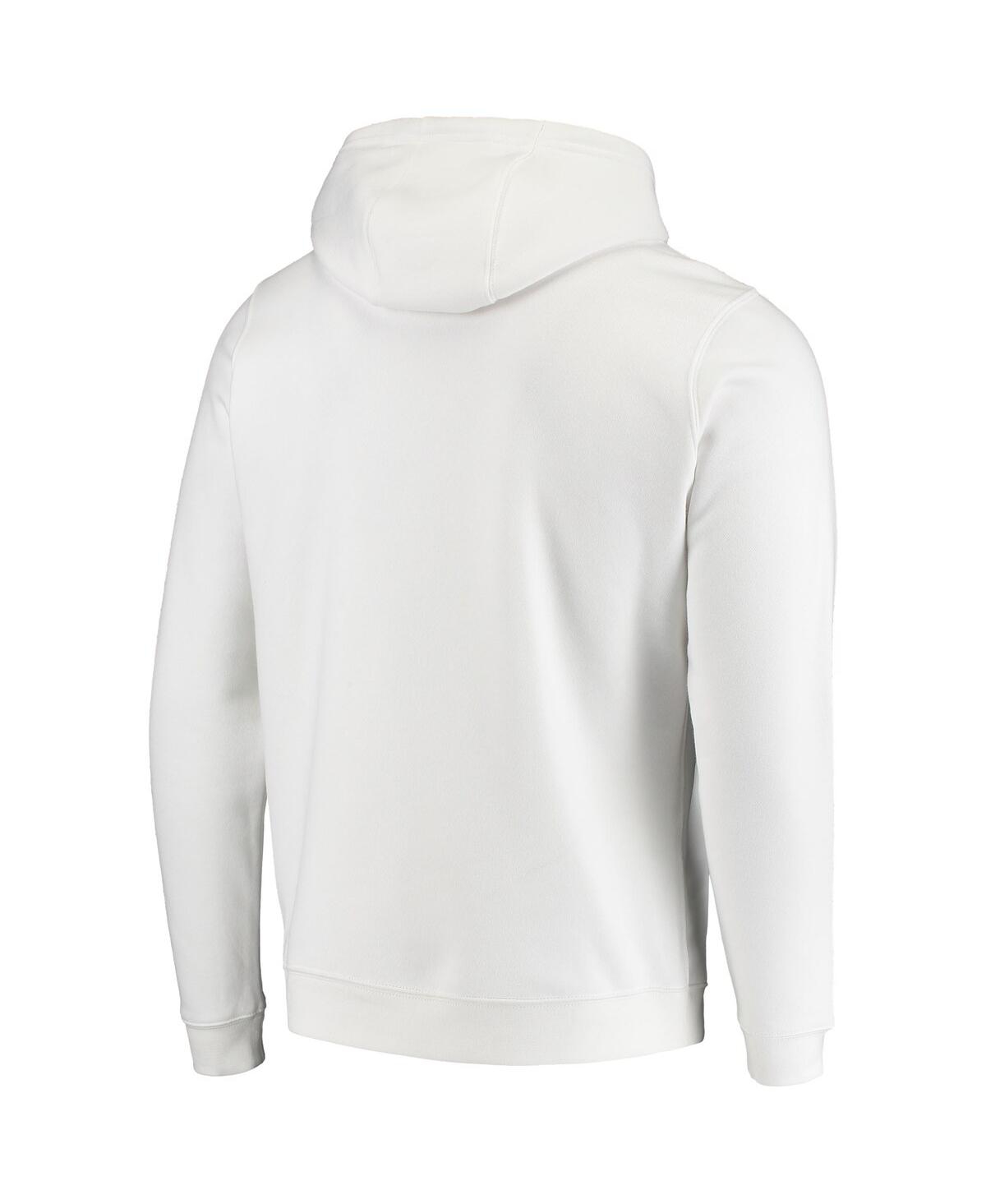Shop Nike Men's  White Ohio State Buckeyes Vintage-like School Logo Pullover Hoodie