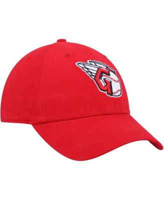 Women's Red Cleveland Guardians Team Miata Clean Up Adjustable Hat