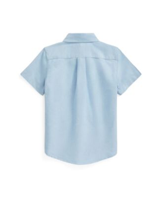 Toddler and Little Boys Oxford Short-Sleeve Shirt