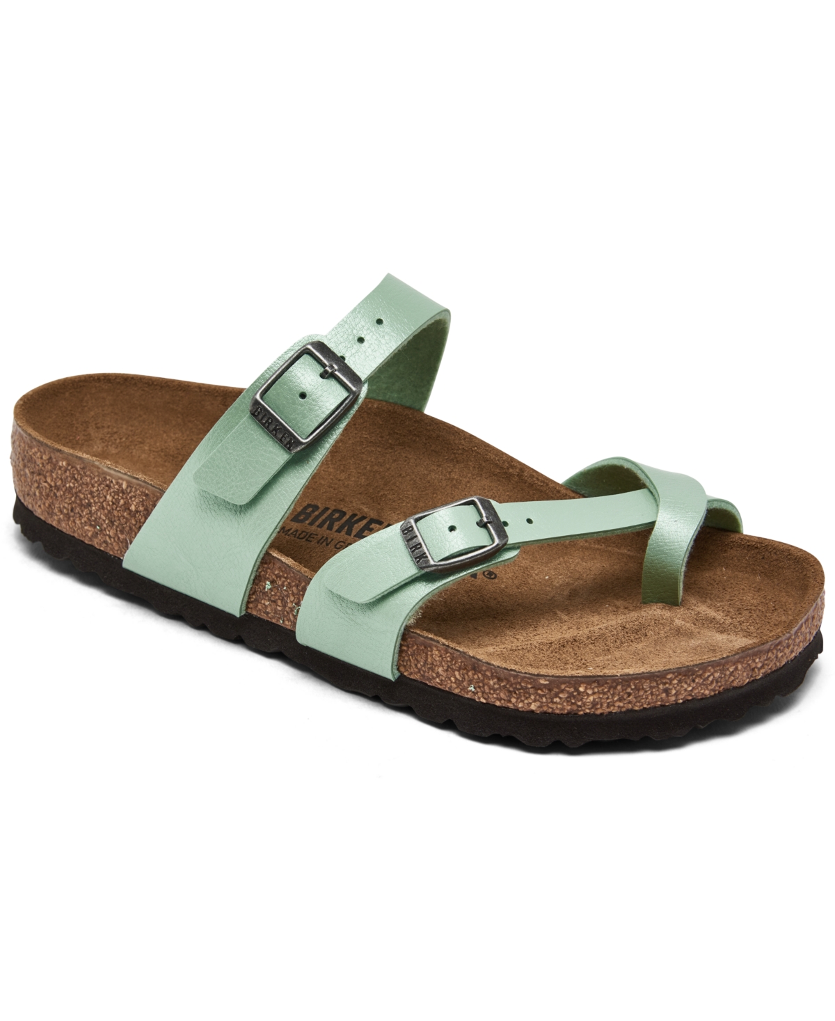 Birkenstock Women s Mayari Birko flor Nubuck Sandals From Finish