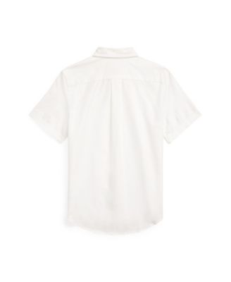 Big Boys Cotton Oxford Short-Sleeve Shirt