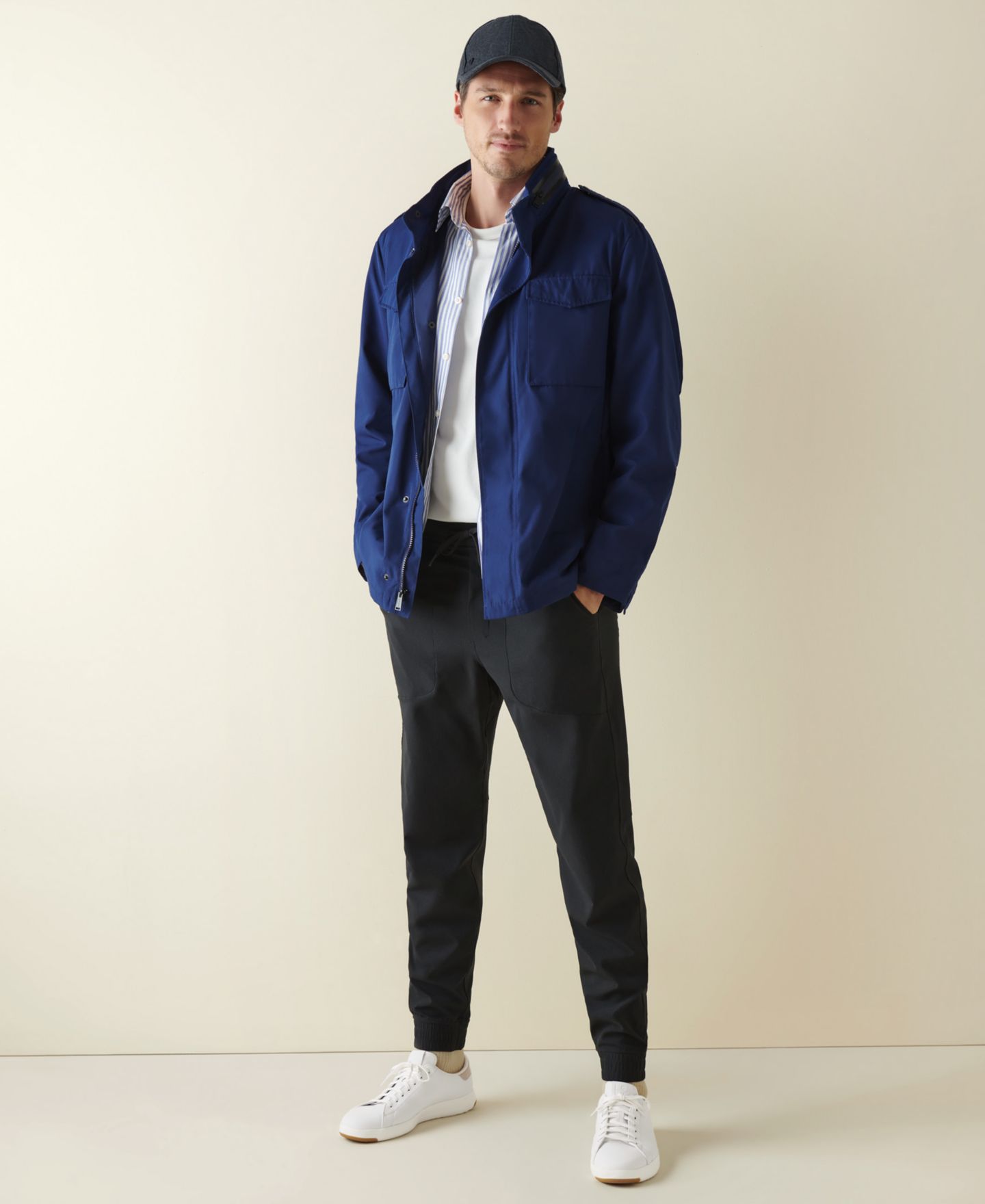 Мужские кроссовки Cole Haan GrandPro Tennis Sneaker, цвет: Woodbury Handstain — фото 6