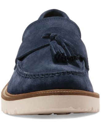 Cole Haan Men's Bit Loafer - American Classics Round Toe Slip-On, Lightweight EVA Outsole, Cushioned Footbed