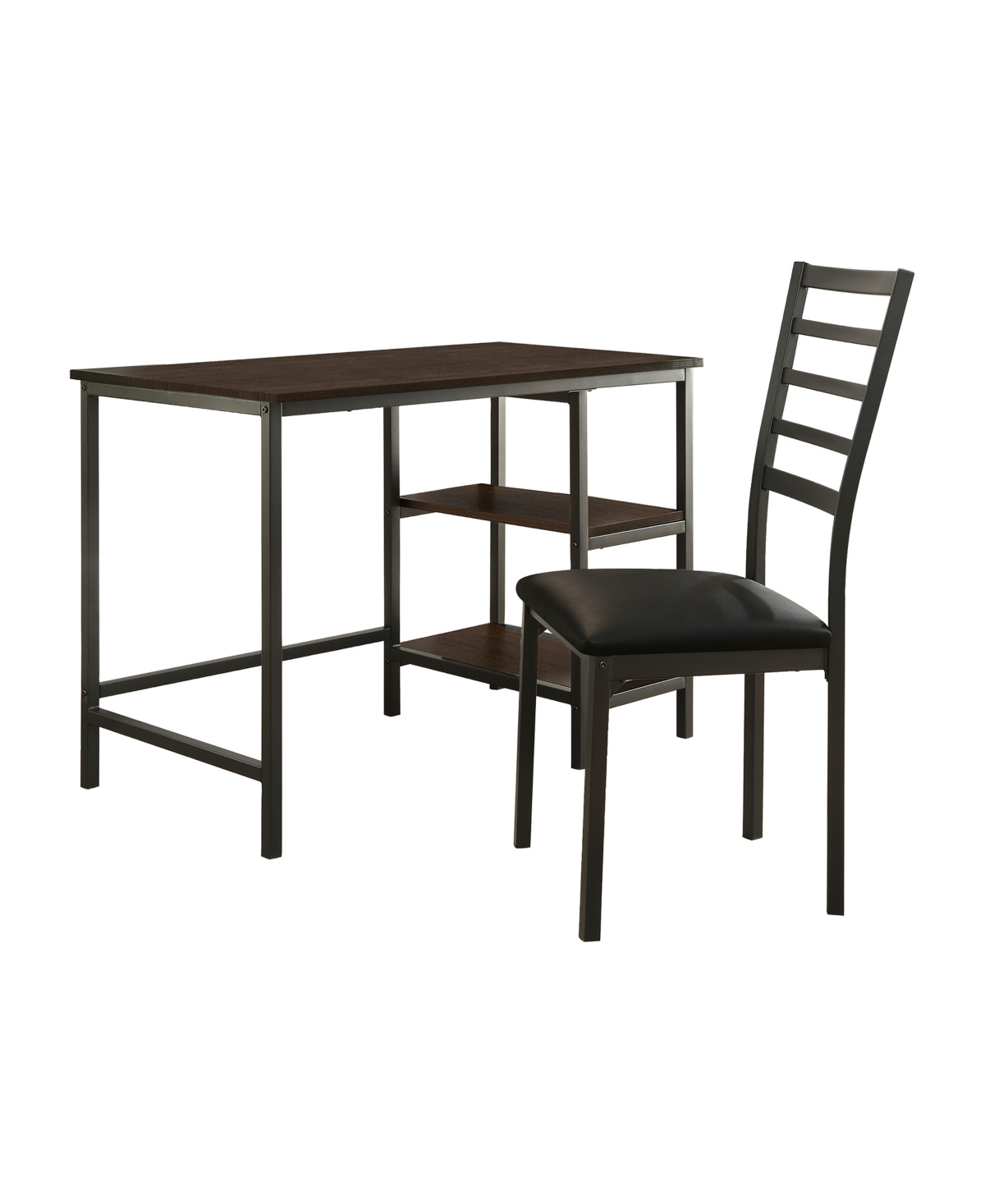 Furniture Amherst Writing Desk With Chair In Black
