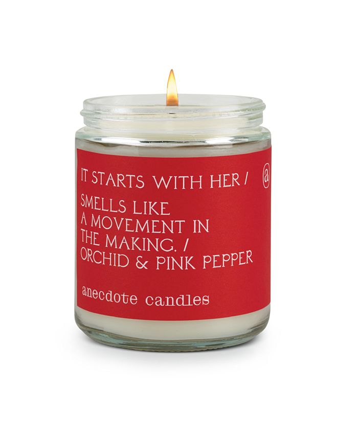 Anecdote Candles It Starts With Her 7.8 oz Candle Macy's