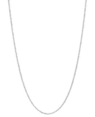 Crisscross Link 18" Chain Necklace in 14k Gold