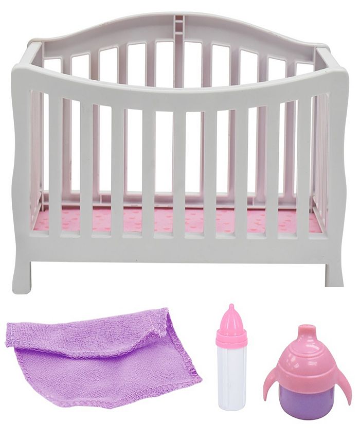 Baby doll hot sale and crib