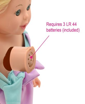 Talking Hair Styling Playset 16 Piece 12" Doll Playset, New Adventures, Children's Pretend Play, Ages 3 and up