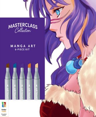 Art Maker Master class Collection How To Draw Manga Kit Adults Drawing Kit Draw Manga Japanese Art Drawing Stationary Advanced Drawing Guide Arts And Craft For Adults Craft Kits