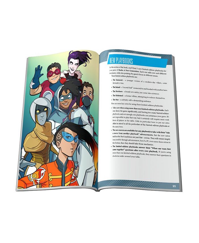 Magpie Games Masks a New Generation Halcyon City Herald Collection