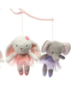 Tiny Dancer Ballet Animals Musical Baby Crib Mobile Soother Toy