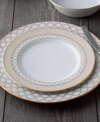 Eternal Palace Gold Set of 4 Salad Plates, 8-1/4"