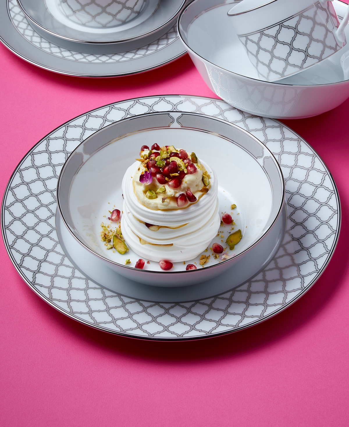 Noritake Eternal Palace Set Of 4 Dinner Plates, 10-1/2