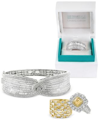 EFFY Collection EFFY® Multi-Row Diamond Ring (1-1/3 ct. t.w.) in 14k Gold - Limited Edition, Created for Macy’s.
