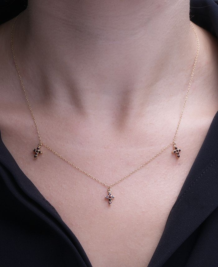 Three hotsell cross pendant