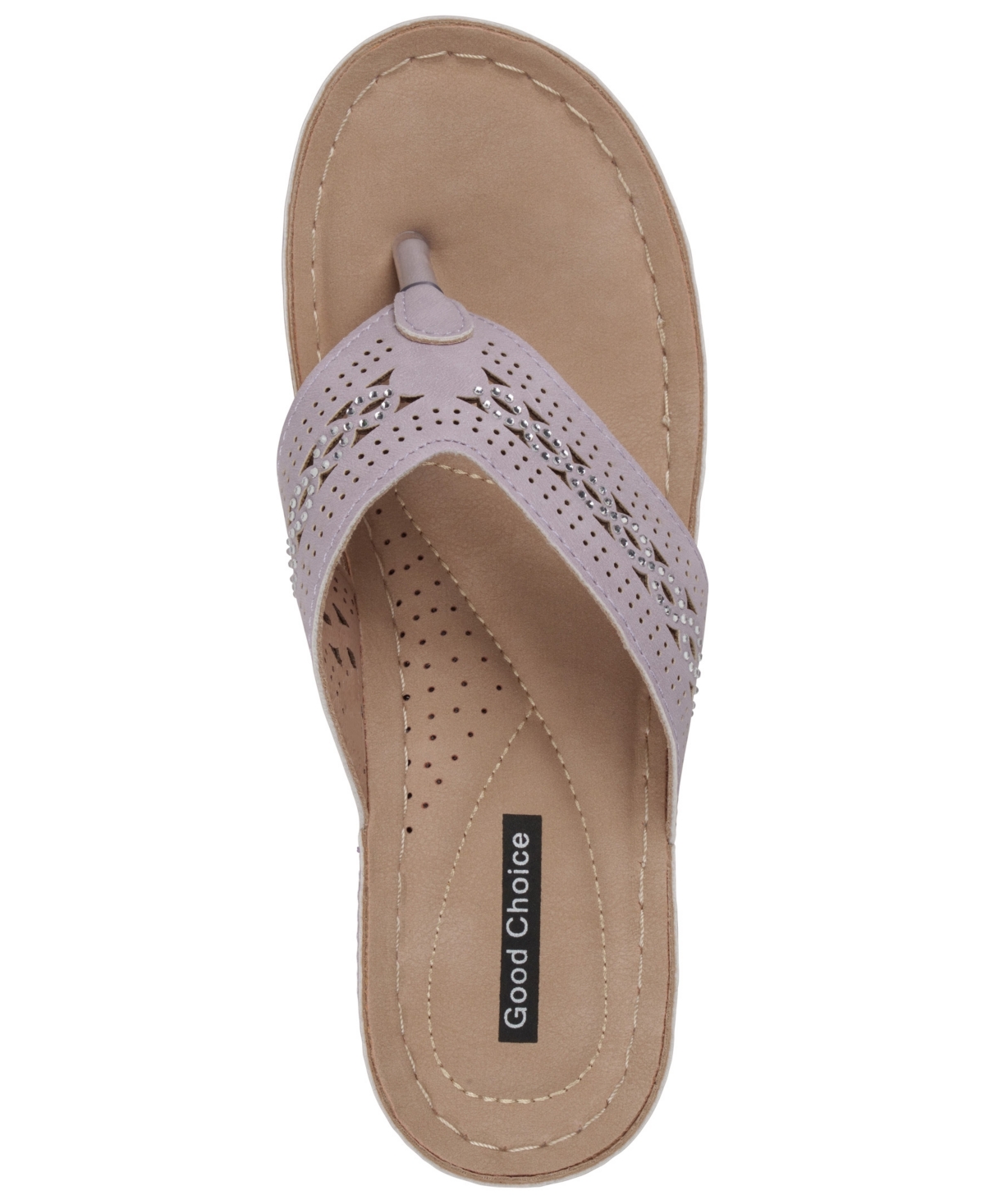 Gc Shoes Women's Bari Thong Wedge Sandals