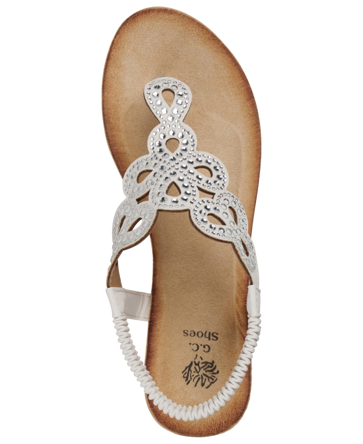 Gc Shoes Women's Madelyn Embellished Wedge Sandals