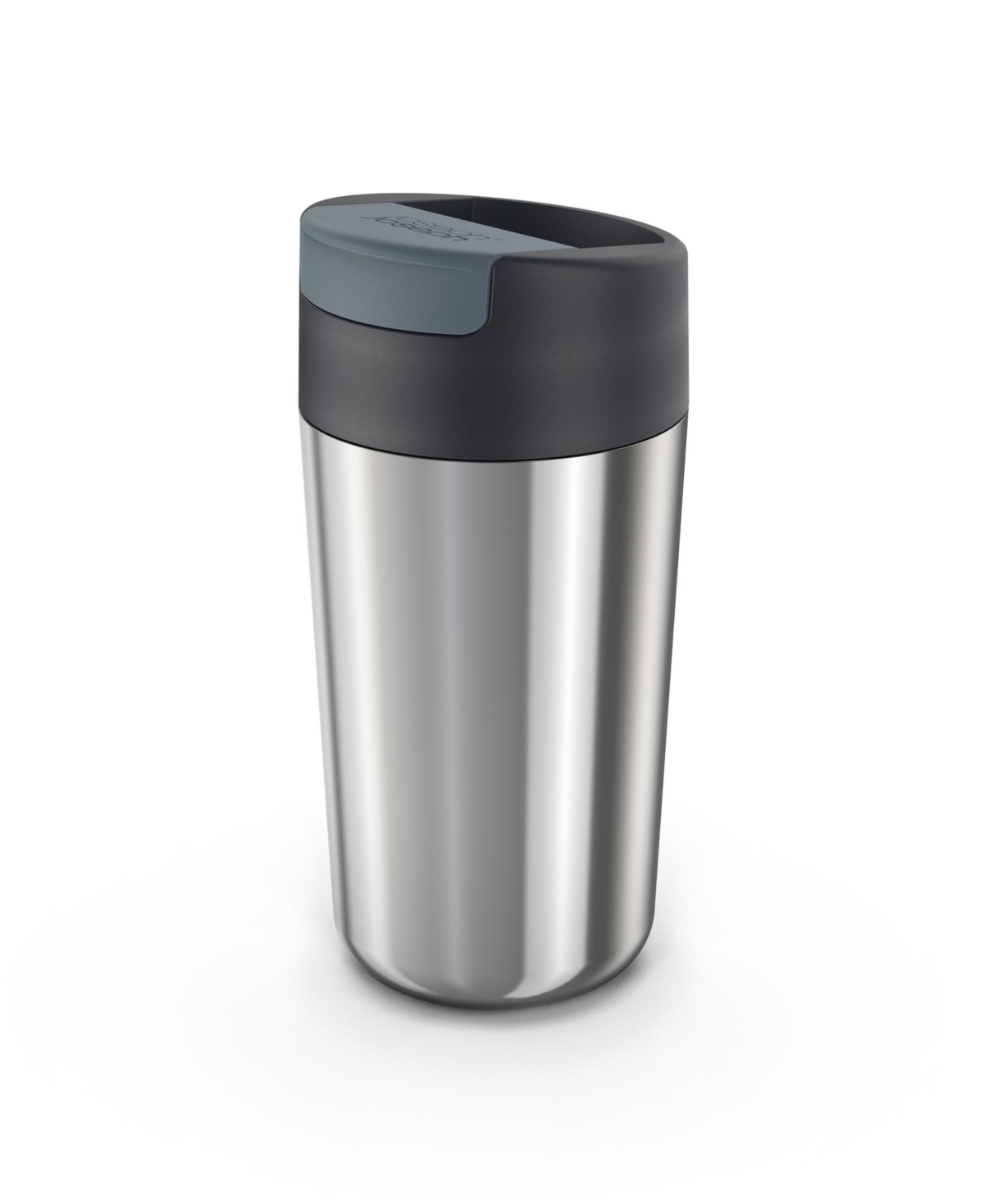 Sipp Steel Stainless-Steel Travel Mug with Flip-Top Cap,16 oz - Anthracite