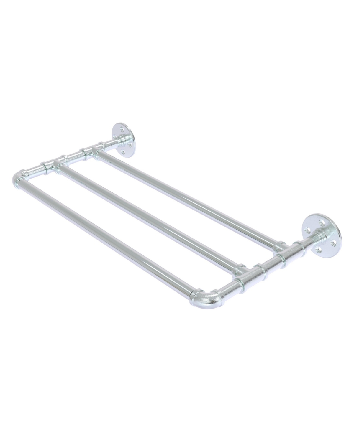ALLIED BRASS PIPELINE COLLECTION 24 INCH WALL MOUNTED TOWEL SHELF