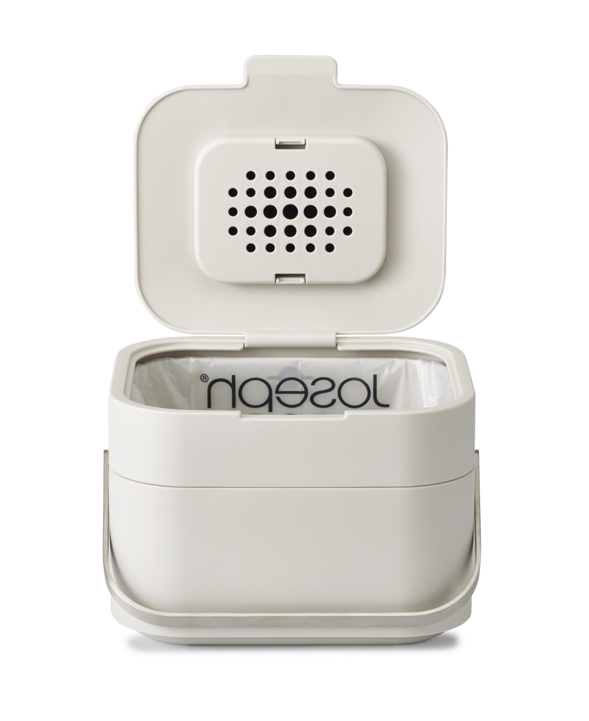 Joseph Joseph Stack 4 Food Waste Caddy With Odor Filter In Stone