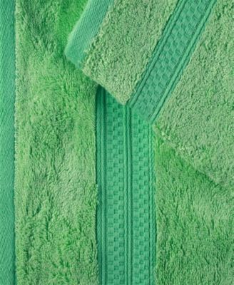 Rayon from Bamboo Blend Ultra Soft Quick Drying Solid 6 Piece Assorted Towel Set