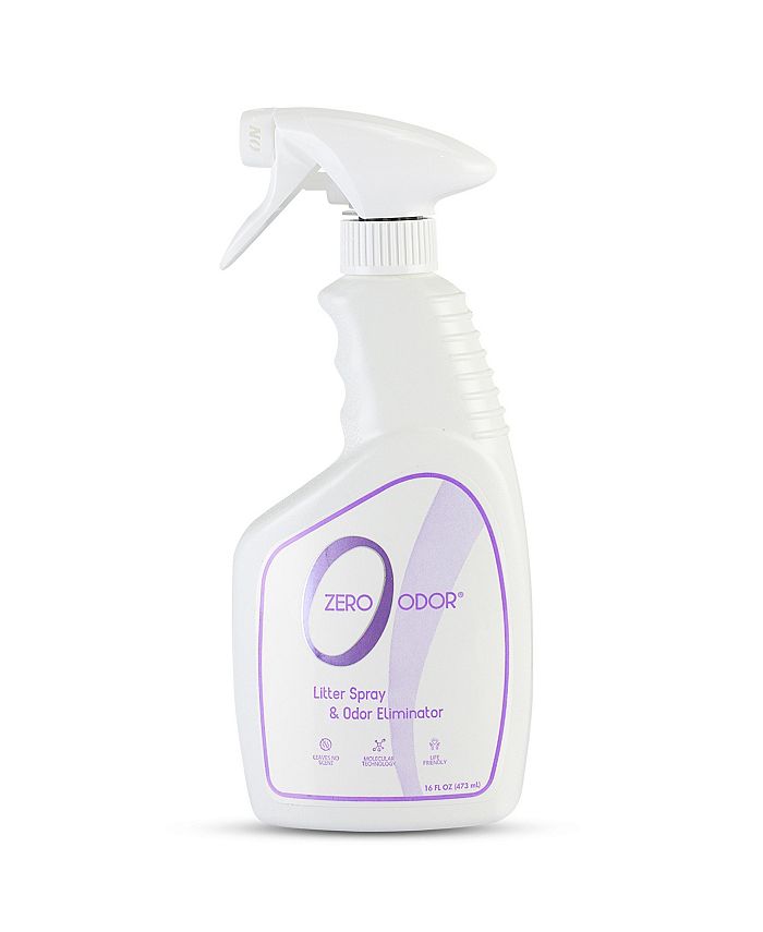 Zero Odor Cat 16oz Litter Spray Odor Eliminator Macy's