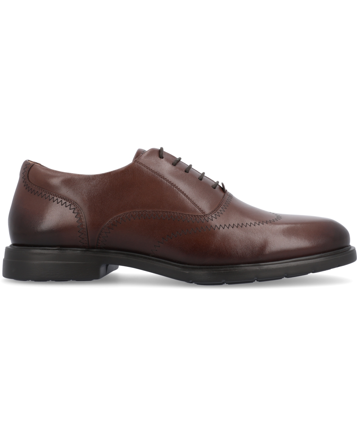 Thomas & Vine Men's Hughes Wide Width Wingtip Oxford Shoes