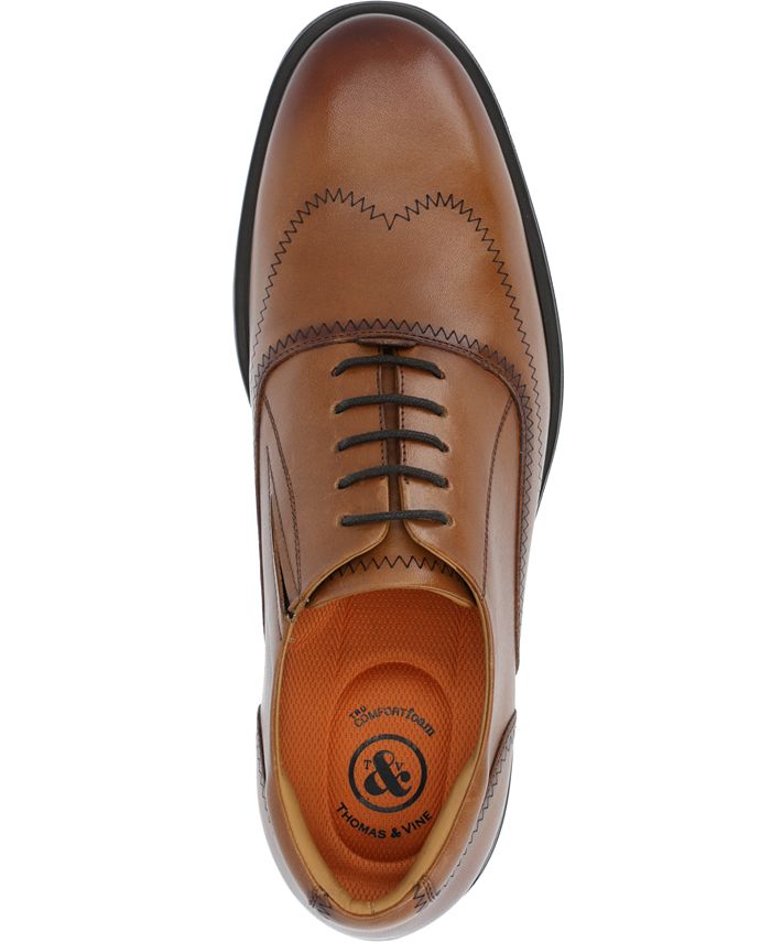 Thomas & Vine Men's Hughes Wide Width Wingtip Oxford Shoes Macy's