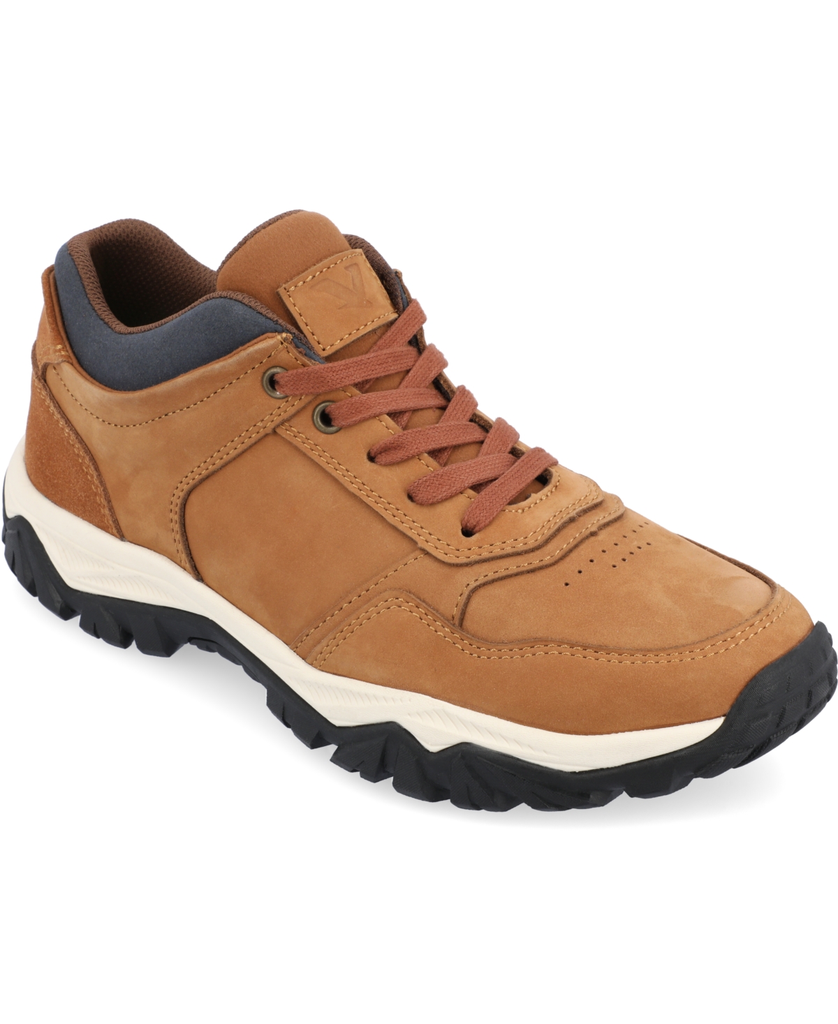 Shop Territory Men's Beacon Casual Leather Sneakers In Brown