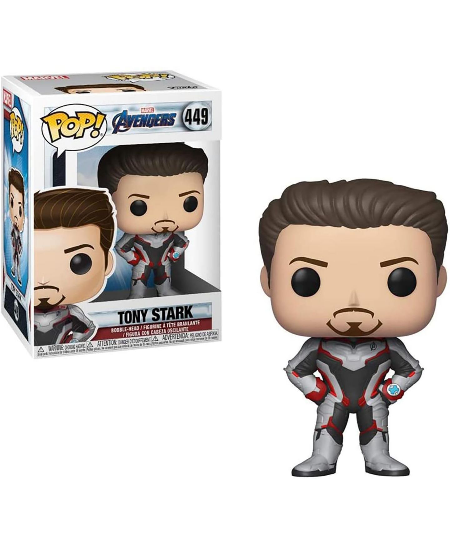 Детская фигурка Funko Pop! Avengers: Endgame Tony Stark 3.75" Vinyl Figure, Ages 3+ — фото 1