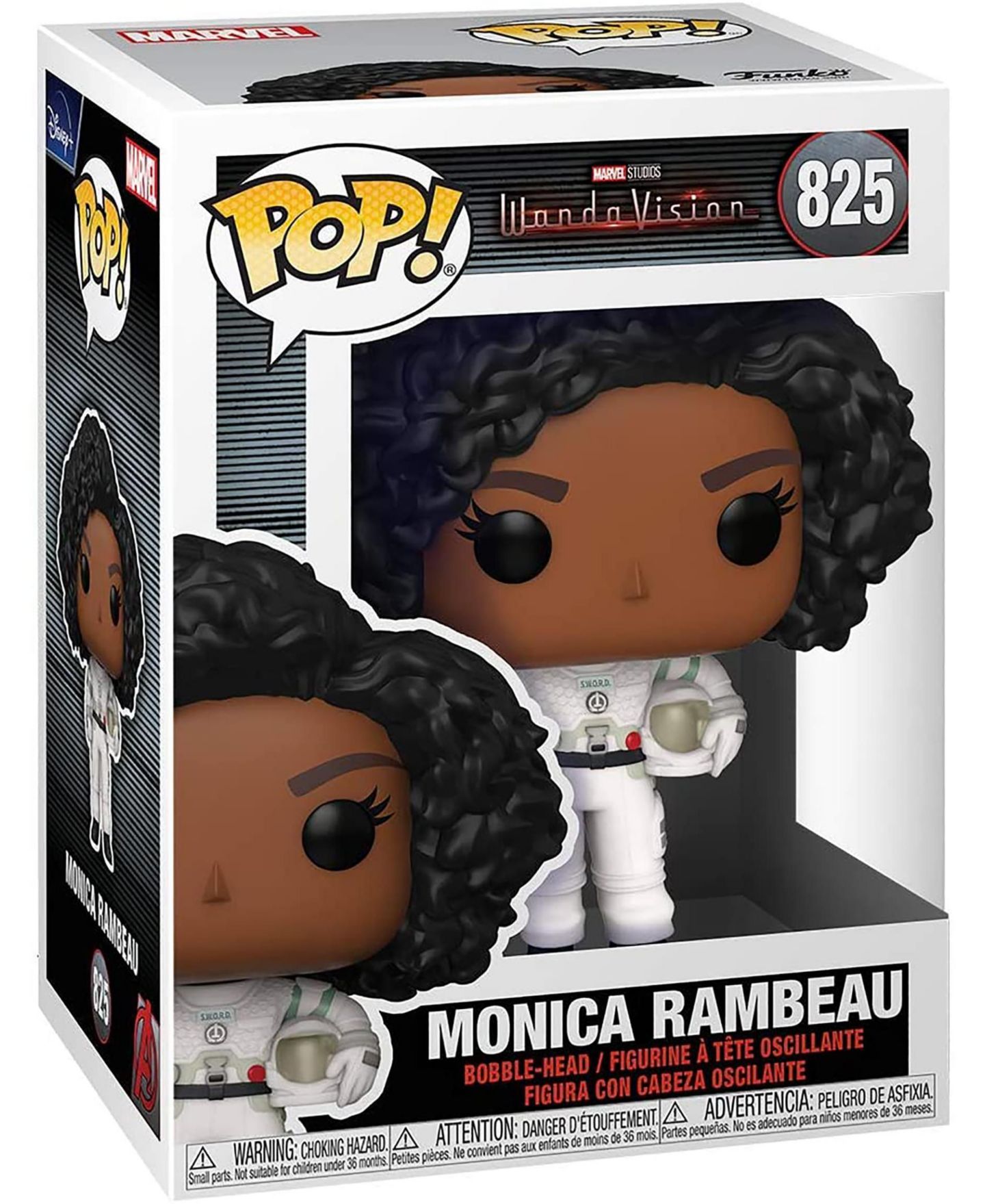 Детская фигурка Funko Marvel WandaVision POP Vinyl Figure Monica Rambeau, цвет: Коричневый — фото 3