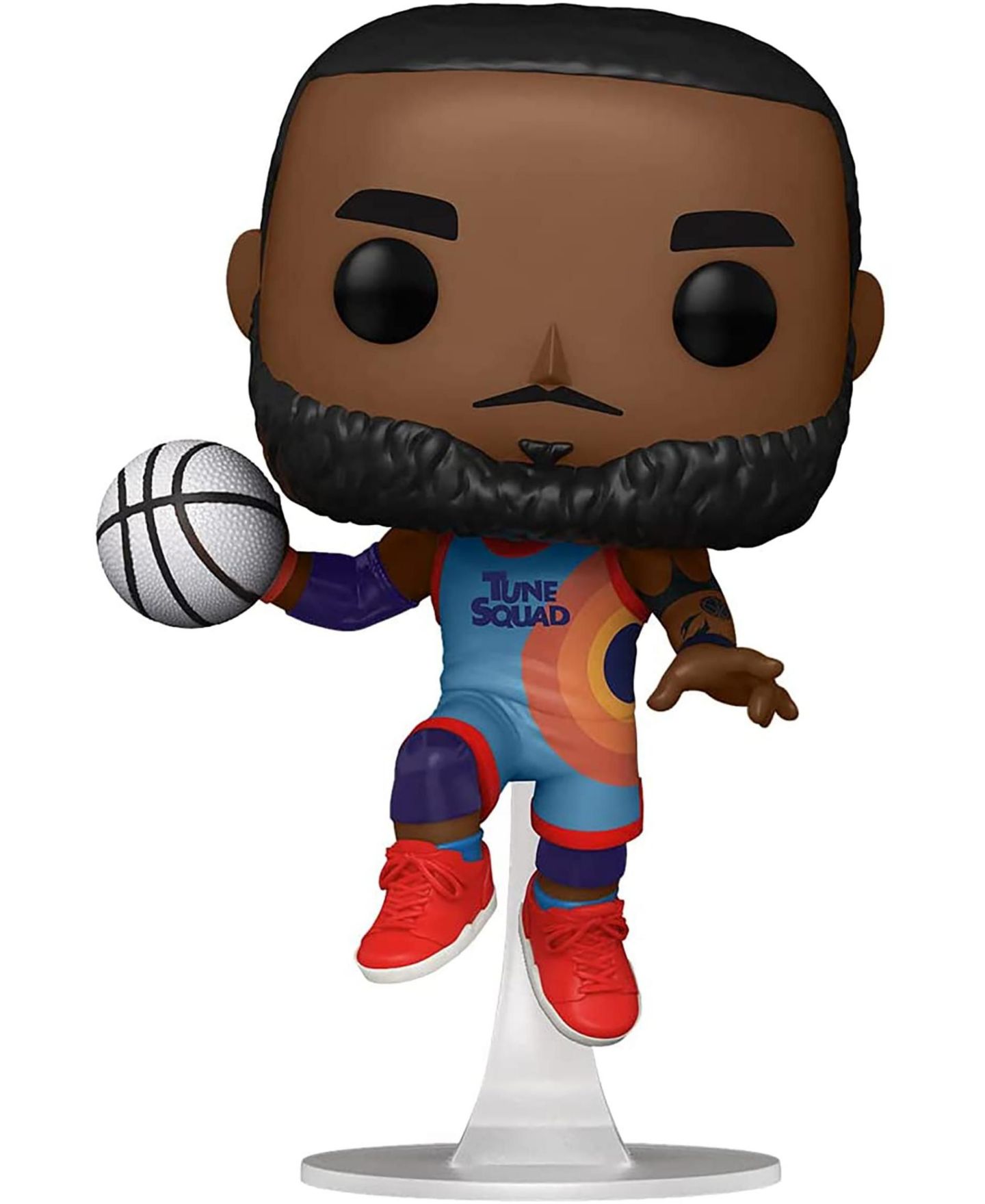 Детская фигурка Funko Space Jam A New Legacy POP Vinyl Figure Lebron James Jumping, цвет: Синий — фото 1